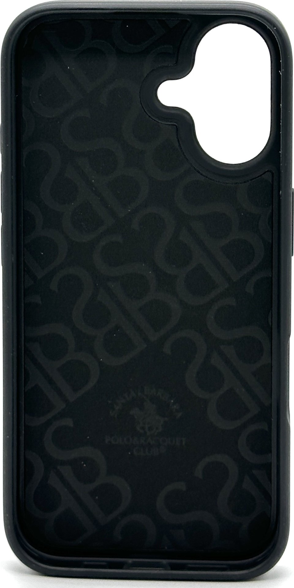 Чехол Santa Barbara Polo & Racquet Club для Apple iPhone 16 черный купить,2548
