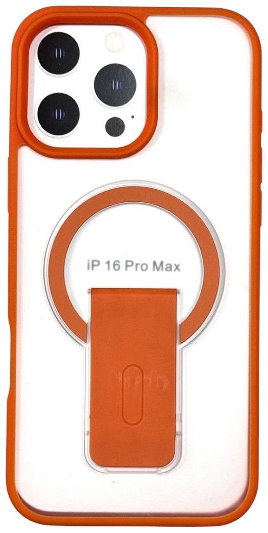 Чехол для Apple iPhone 16 Pro Max оранжевый купить,1500