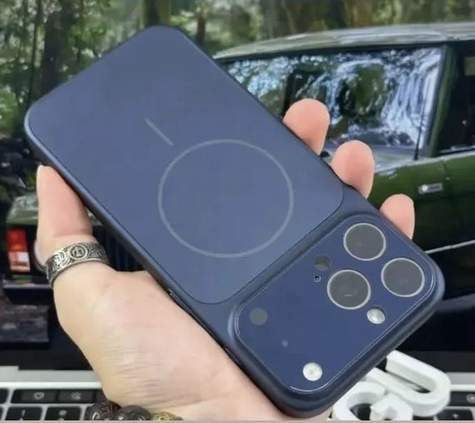 Чехол для Apple iPhone 16 Pro Max синий купить,1499