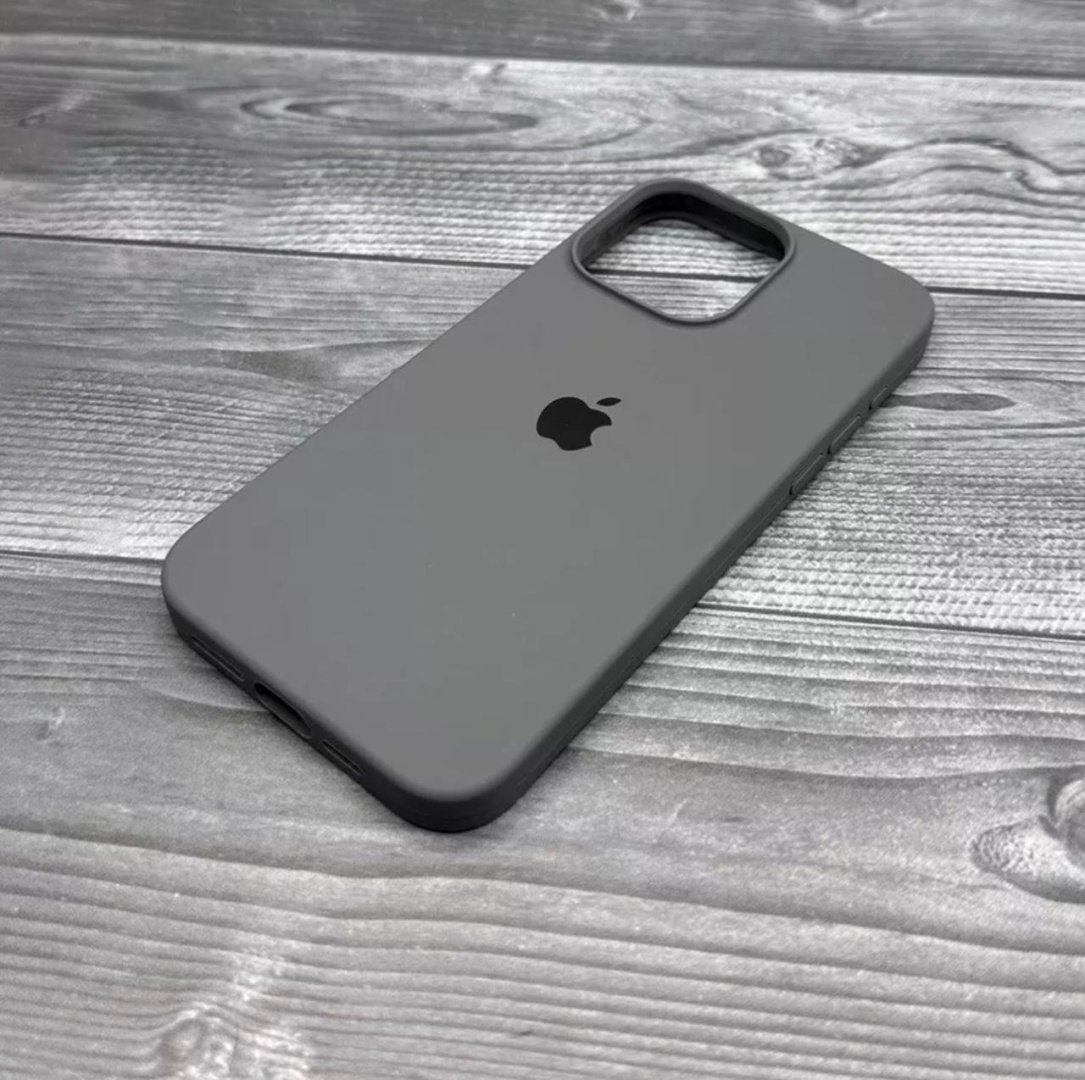 Чехол для Apple iPhone 16 Pro Max серый купить,470