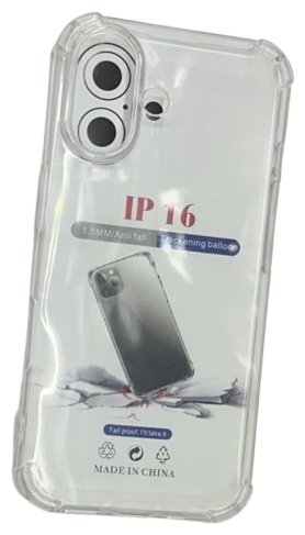 Чехол Celebrat для Apple iPhone 16 прозрачный - ForteMarket Чехол Celebrat для Apple iPhone 16 прозрачный купить,179