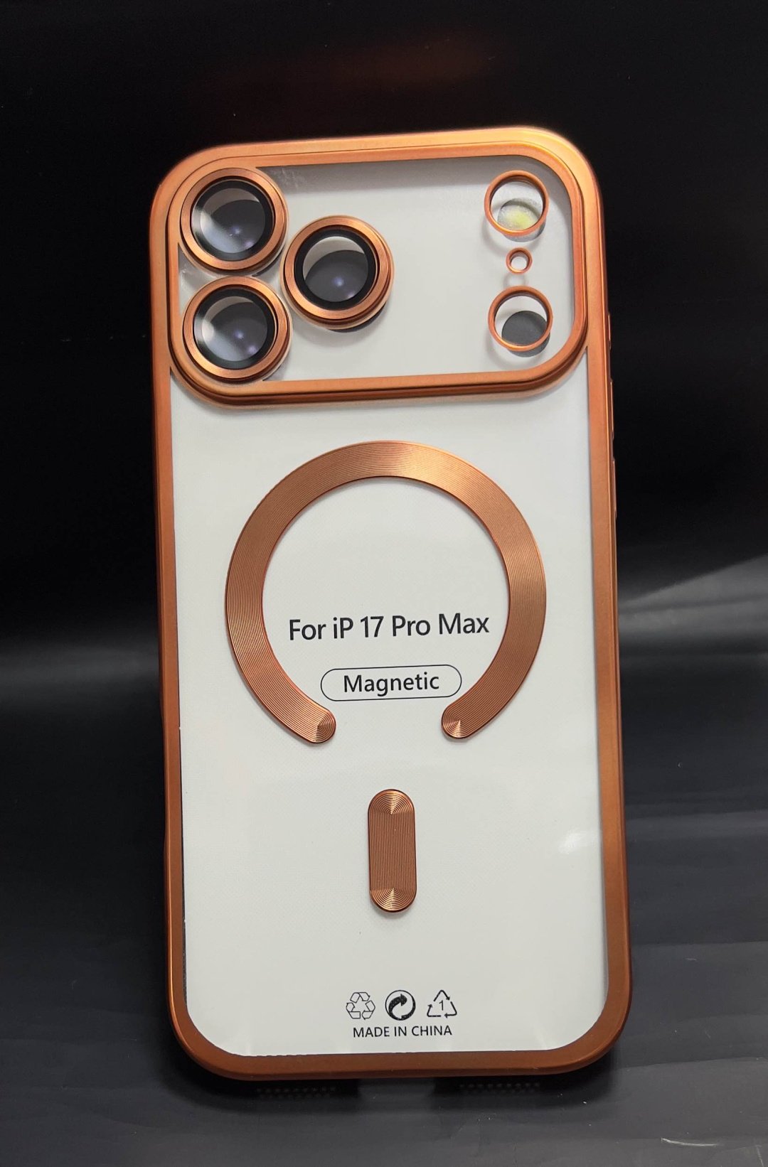Чехол Case для Apple iPhone 17 Pro Max оранжевый купить,770