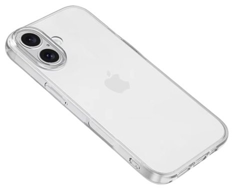 Чехол Totu для Apple iPhone 16 Plus прозрачный