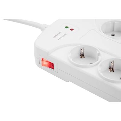 Сетевой фильтр 2E 8XSchuko 2E-SP815M3USBWH 3m White купить,NaN