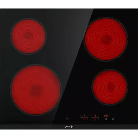 Варочная поверхность Gorenje ECT 641 BSC Black - ForteMarket Варочная поверхность Gorenje ECT 641 BSC Black купить,0