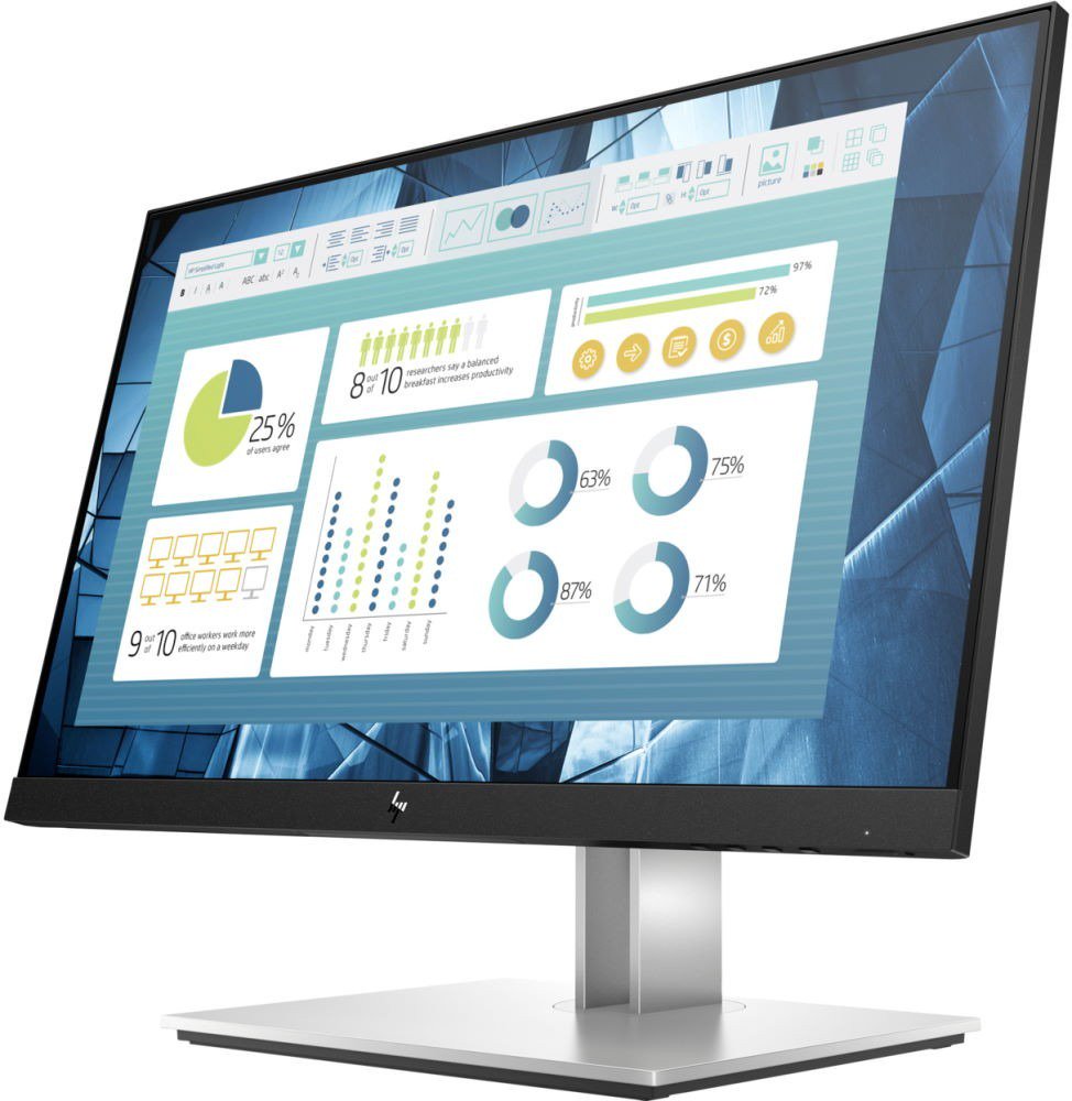 Монитор HP E22 G4 21.5" серебристо-черный купить,0