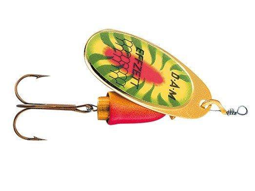Блесна Dam Spinner FZ Executor 3гр красно-оранжевая купить,NaN