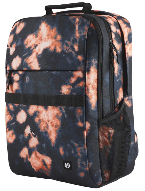 Рюкзак HP Campus XL Tie dye Backpack 7K0E3AA 15.6" Black Orange купить,0