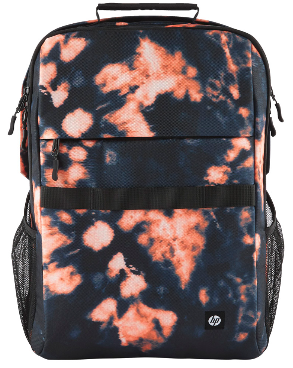 Рюкзак HP Campus XL Tie dye Backpack 7K0E3AA 15.6" Black Orange