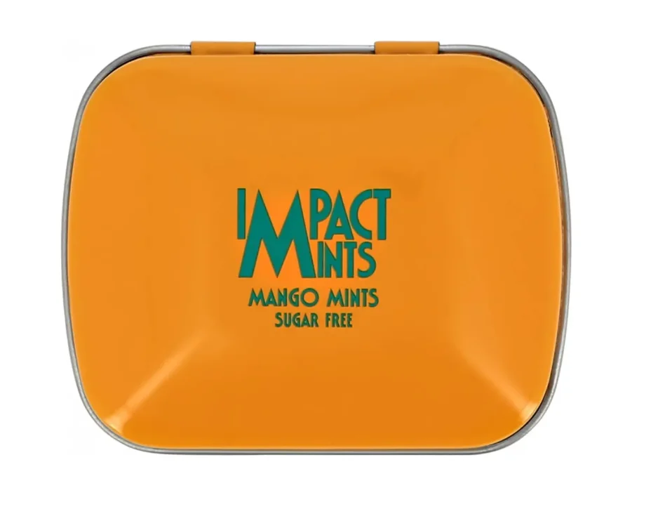 Конфеты-драже Impact mints без сахара освежающее манго 14 г купить,NaN