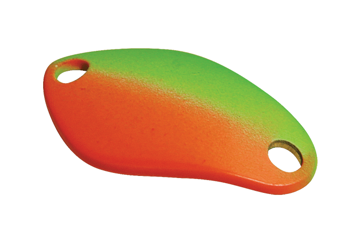 Колеблющаяся блесна SV-Lures 23мм оранжево-зеленая купить,NaN