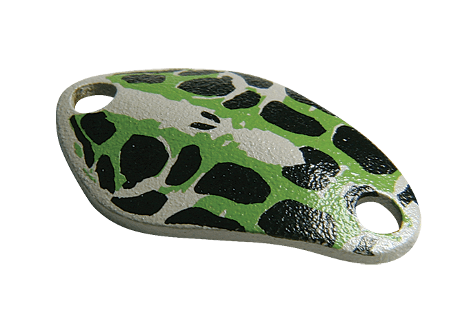 Колеблющаяся блесна SV-Lures 23мм черно-зеленая купить,NaN
