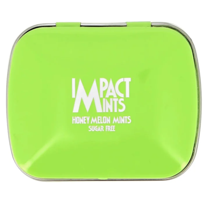 Конфеты-драже Impact mints без сахара освежающее медовая дыня 14 г купить,NaN