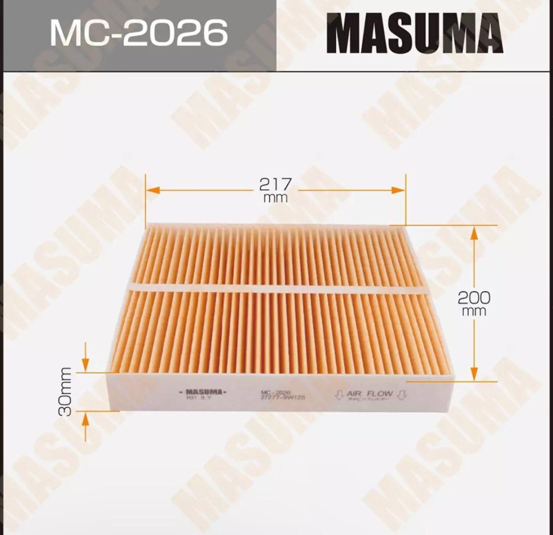 MASUMA воздушный фильтр MC-2026 купить,3503