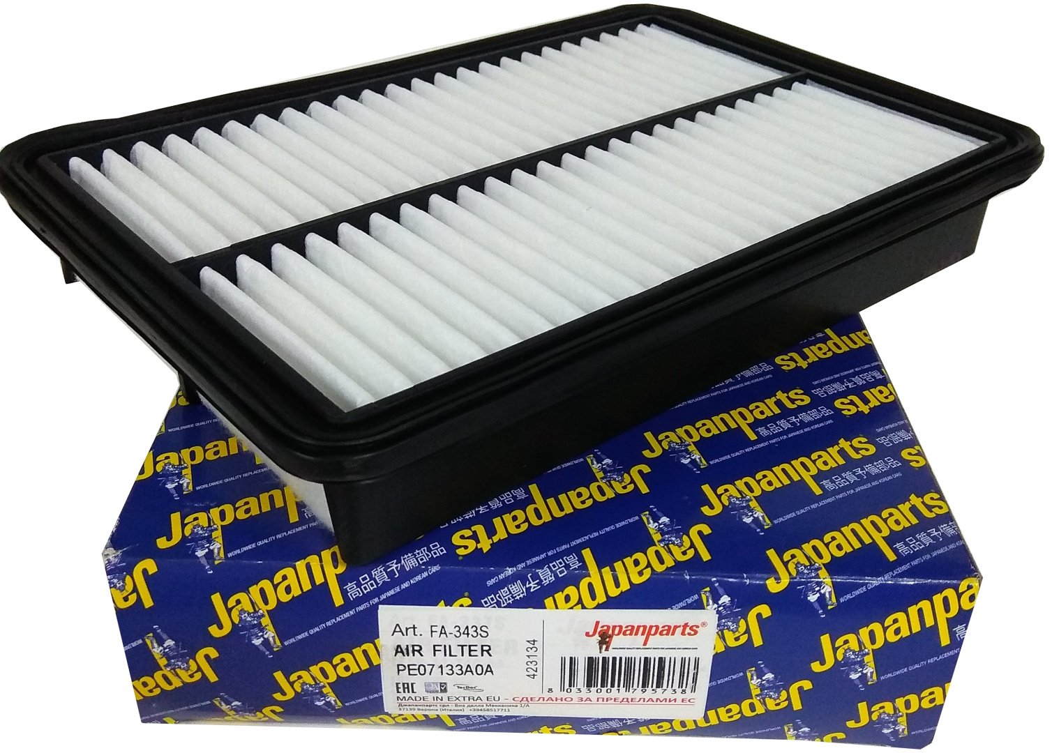 Japanparts воздушный фильтр FA343S купить,6140
