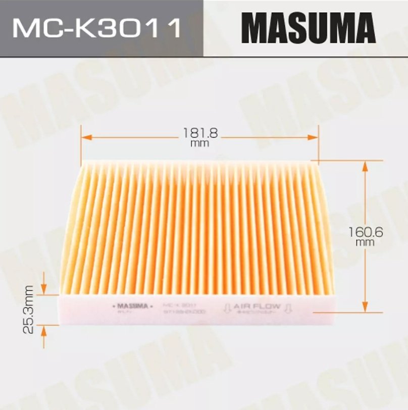 MASUMA воздушный фильтр MC-K3011 купить,2514