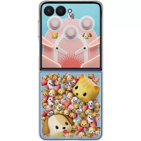 Чехол для телефона SAMSUNG Flipsuit Case Z Flip7 EF-ZF766CTEGRU Transparent купить,0