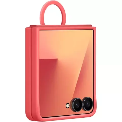 Чехол для телефона SAMSUNG Ring Case Silicone Z Flip7 EF-PF766TREGRU Red купить,0