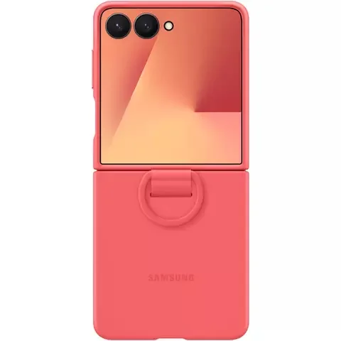 Чехол для телефона SAMSUNG Ring Case Silicone Z Flip7 EF-PF766TREGRU Red купить,0