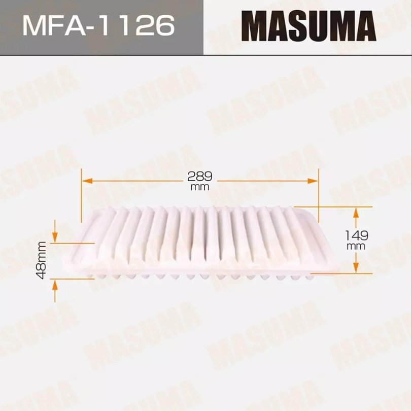 MASUMA воздушный фильтр MFA-1126 купить,2609