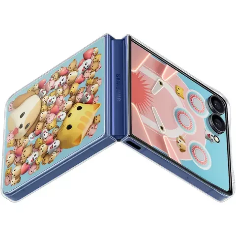 Чехол для телефона SAMSUNG Flipsuit Case Z Flip7 EF-ZF766CTEGRU Transparent купить,0