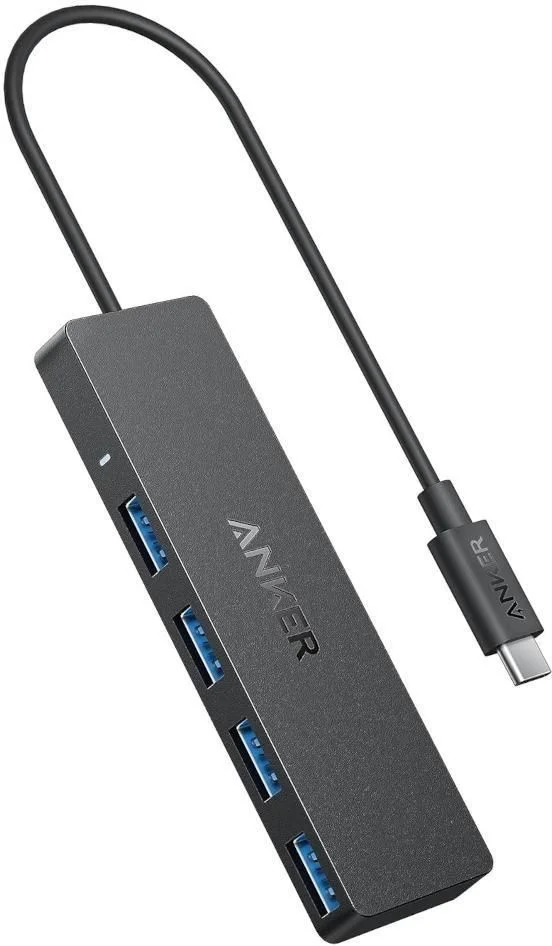 Картридер Anker A8309G11 USB Type-C для USB 3.0 черный
