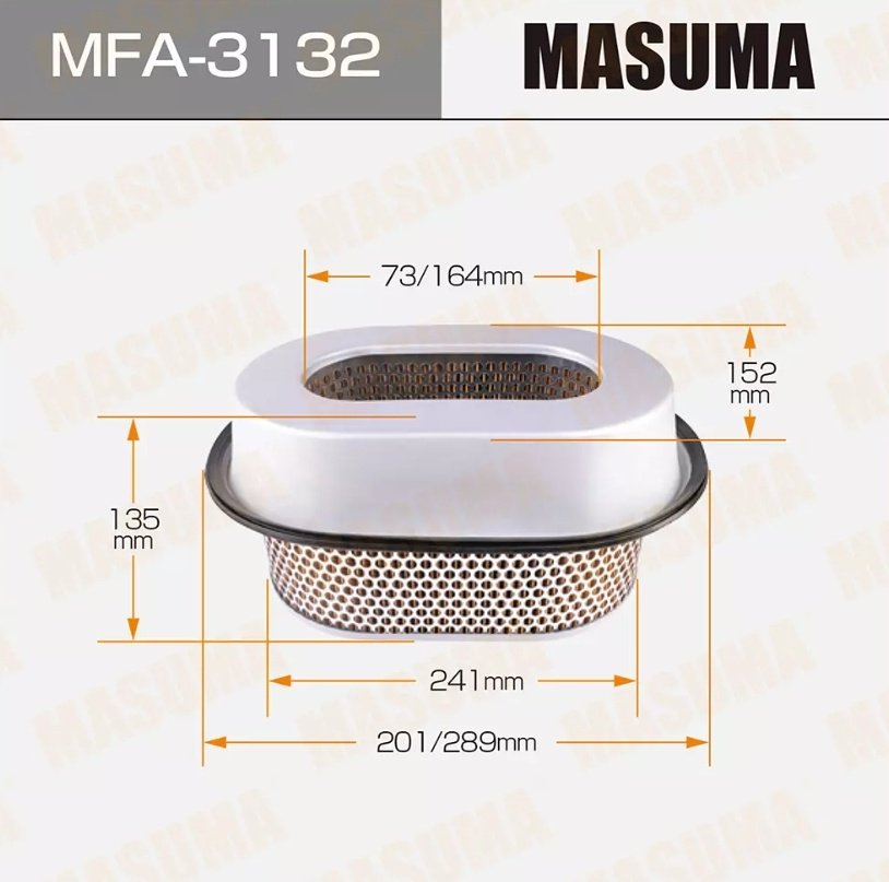 MASUMA воздушный фильтр MFA-3132 купить,11650
