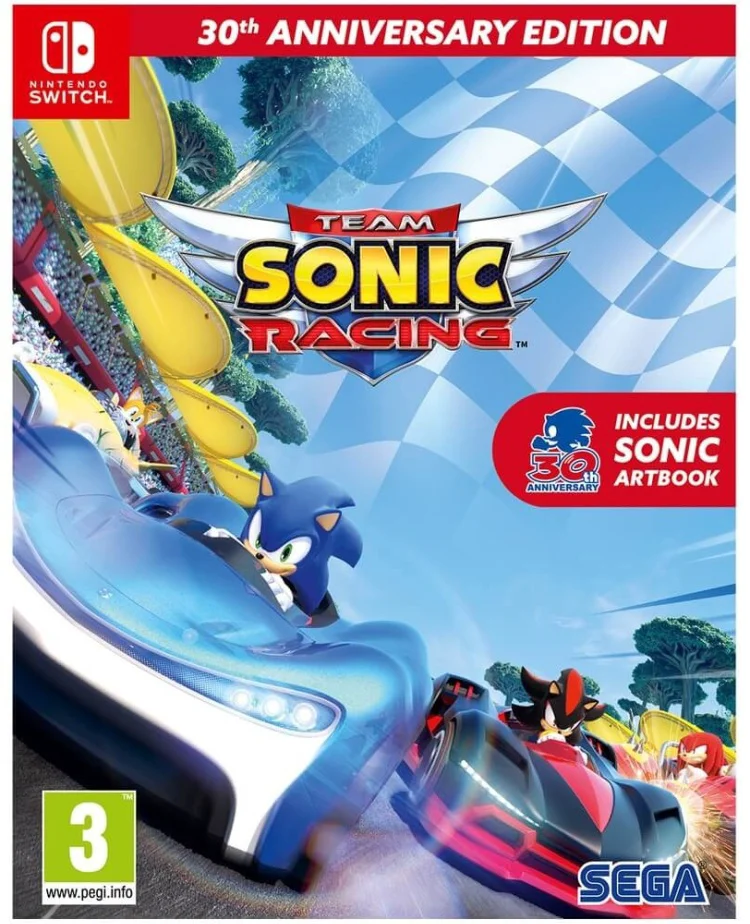 Игра для NS Team Sonic Racing 30th Anniversary Edition