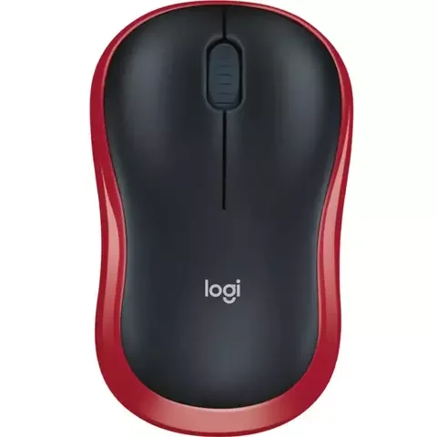 Мышка Logitech USB M 185 Red