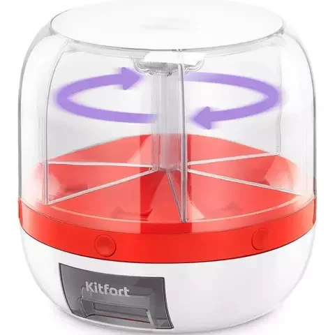 Диспенсер для сыпучих продуктов Kitfort КТ-1279 White
