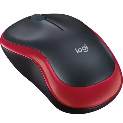 Мышка Logitech USB M 185 Red купить,0
