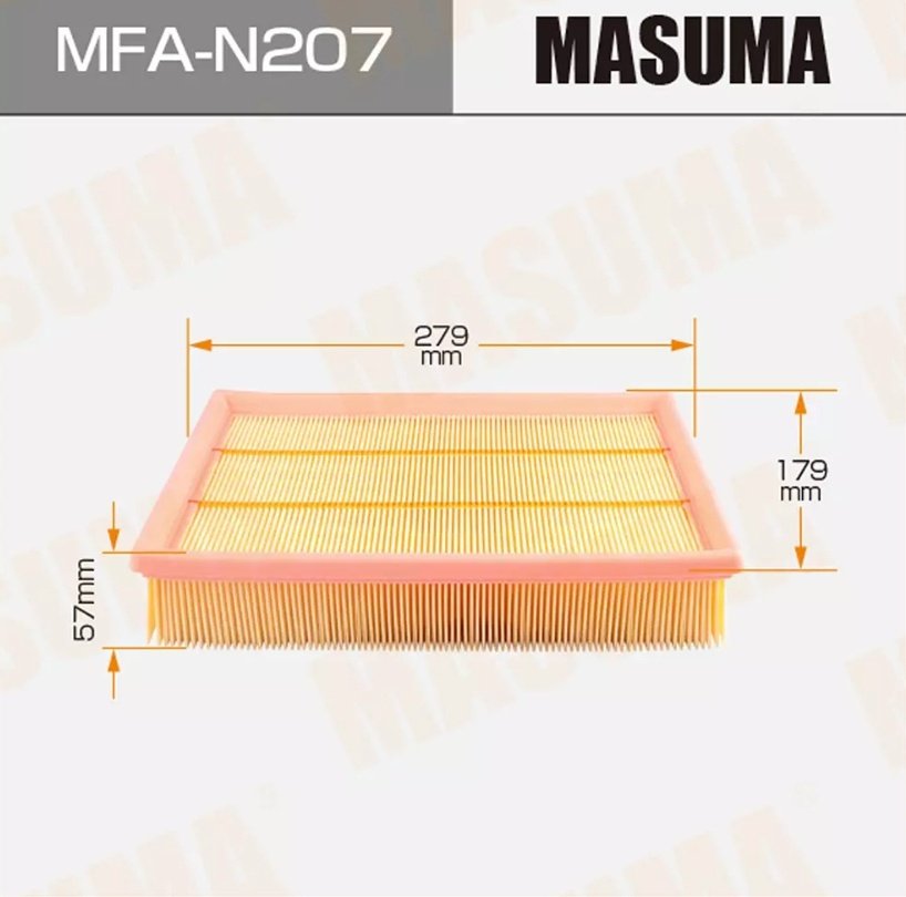 MASUMA воздушный фильтр MFA-N207 купить,4171