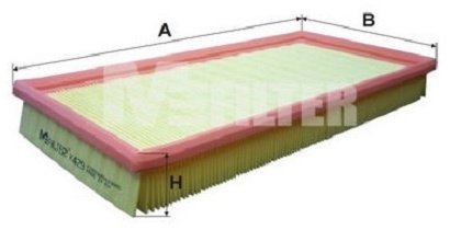 MFilter воздушный фильтр K429 купить,2478