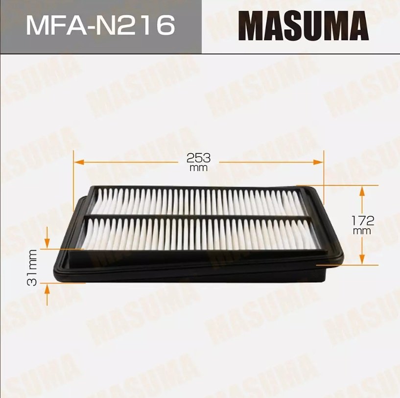 MASUMA воздушный фильтр MFA-N216 купить,3695