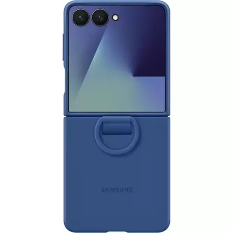 Чехол для телефона SAMSUNG Ring Case Silicone Z Flip7 EF-PF766TNEGRU Blue
