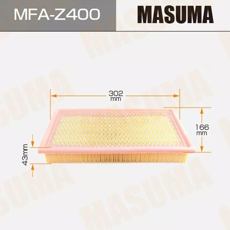MASUMA воздушный фильтр MFA-Z400 купить,4363