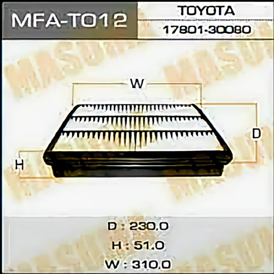MASUMA воздушный фильтр MFA-T012 купить,5360