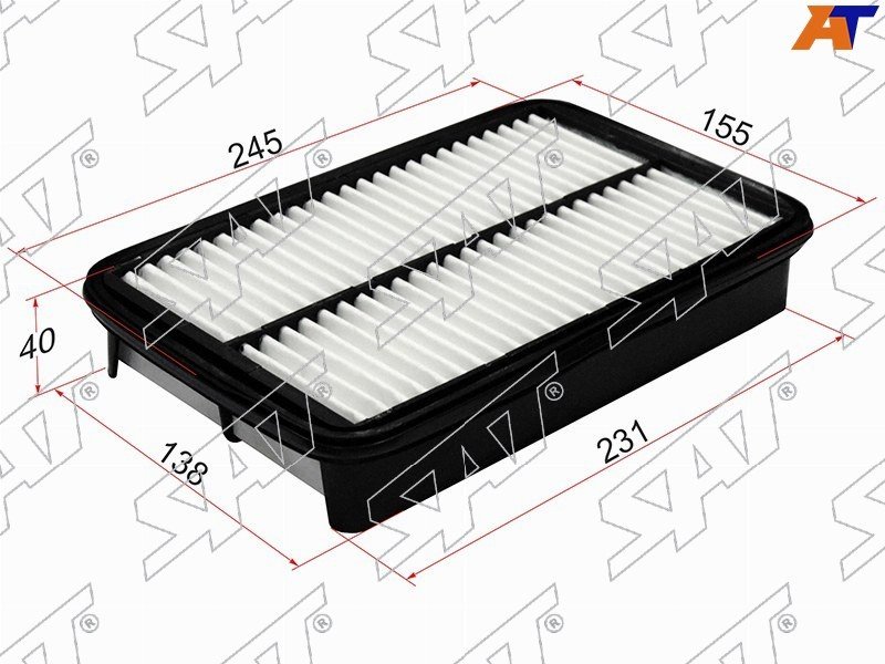 SAT воздушный фильтр ST1780116020 - ForteMarket SAT воздушный фильтр ST1780116020 купить,1605