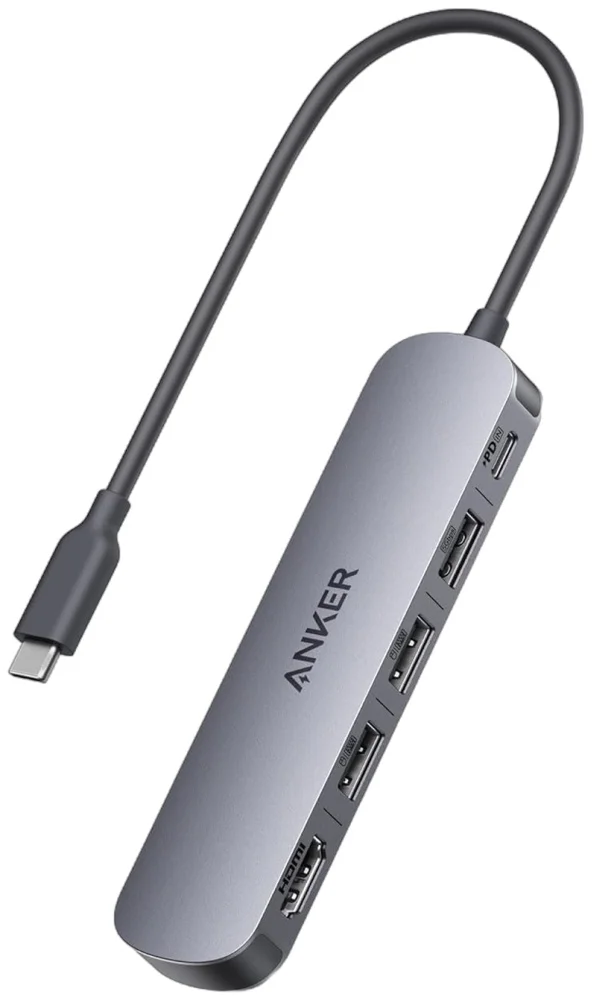 USB Hub Anker A8357HA0 Grey купить,NaN