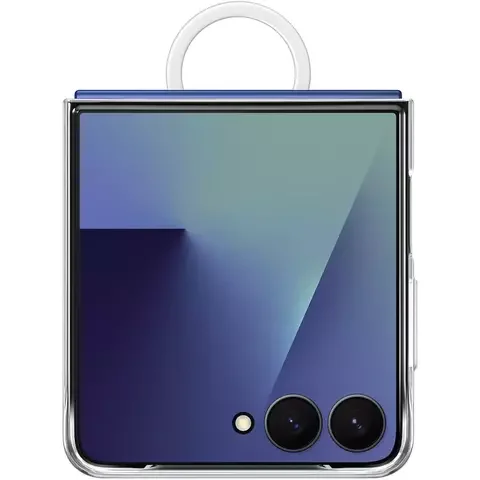 Чехол для телефона SAMSUNG Ring Case Silicone Z Flip7 EF-QF766CTEGRU Transparent 