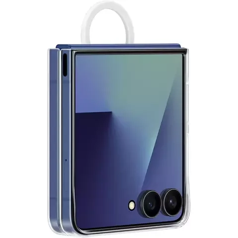 Чехол для телефона SAMSUNG Ring Case Silicone Z Flip7 EF-QF766CTEGRU Transparent  купить,0