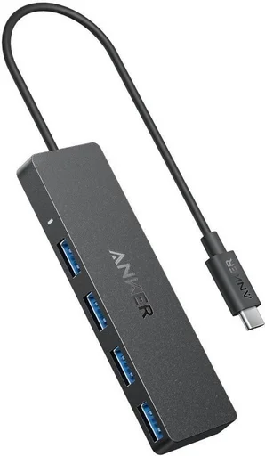 Картридер Anker A8309G11 USB Type-C для USB 3.0 черный