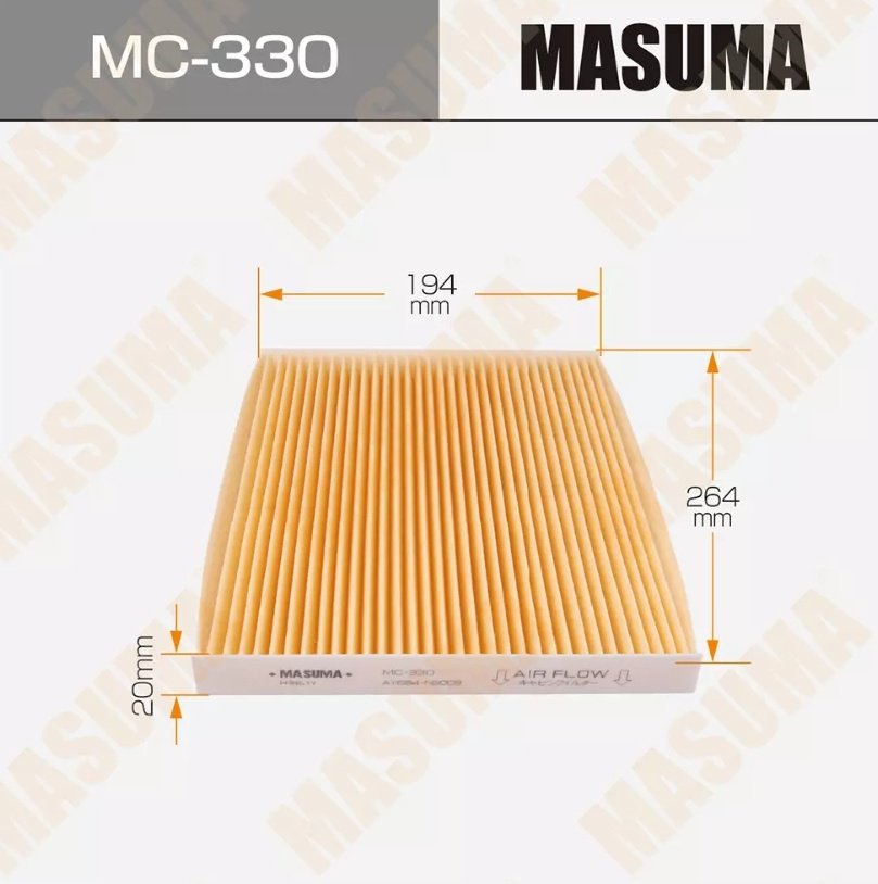 MASUMA воздушный фильтр MC-330 купить,3064