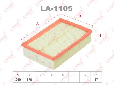 LYNXauto воздушный фильтр LA-1105 - ForteMarket LYNXauto воздушный фильтр LA-1105 купить,3164