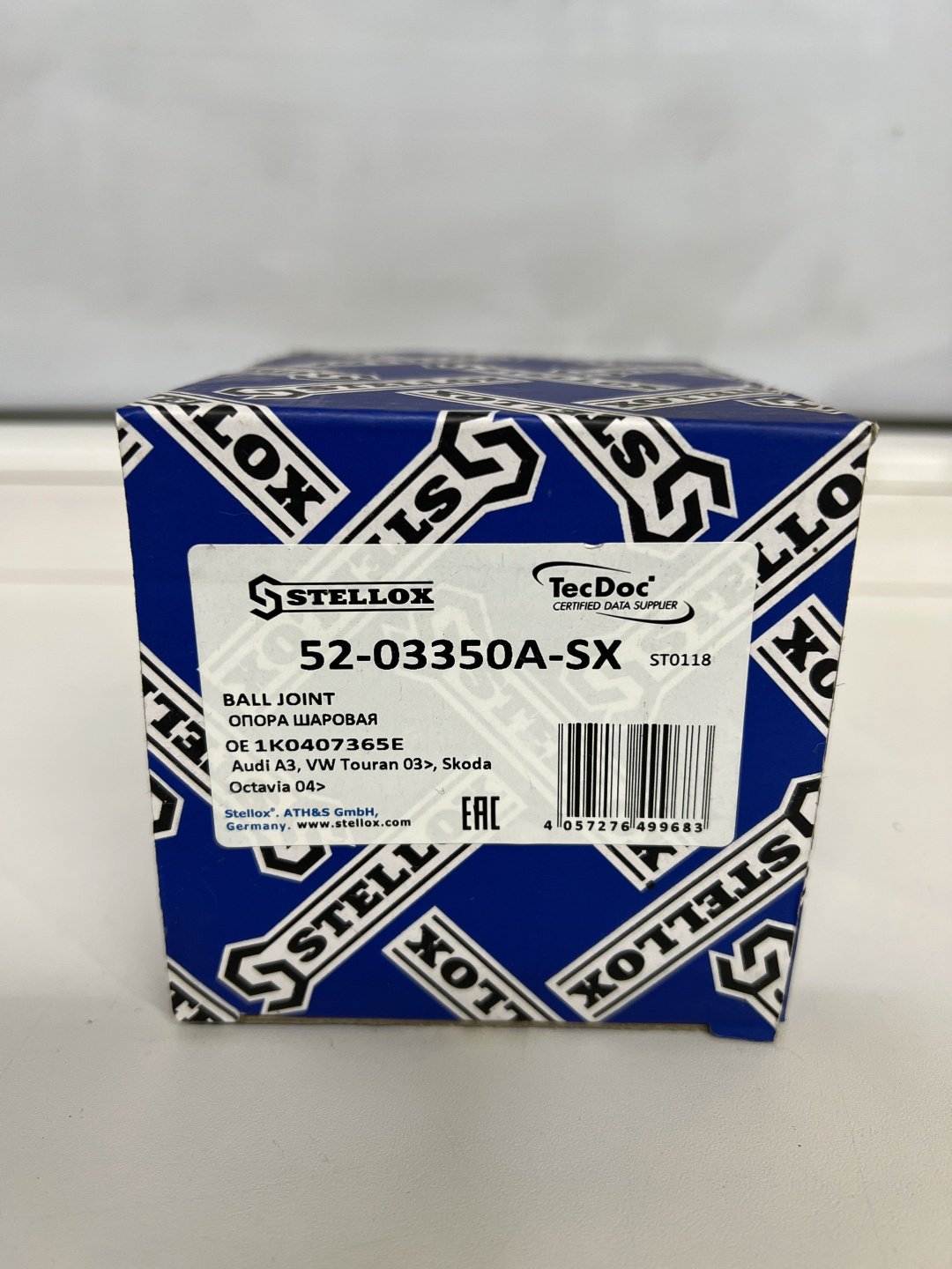 Stellox опора шаровая 52-03350A-SX купить,3543