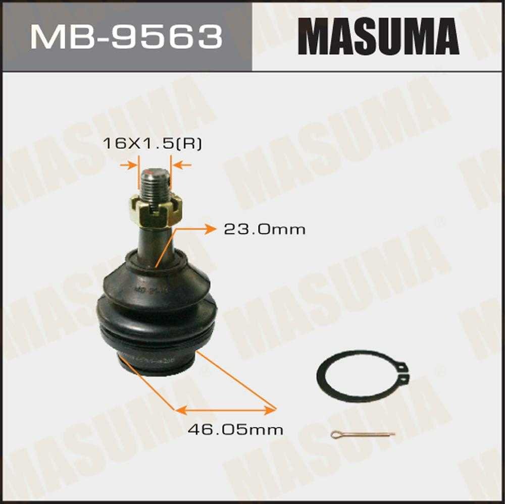 MASUMA опора шаровая MB9563 купить,13178