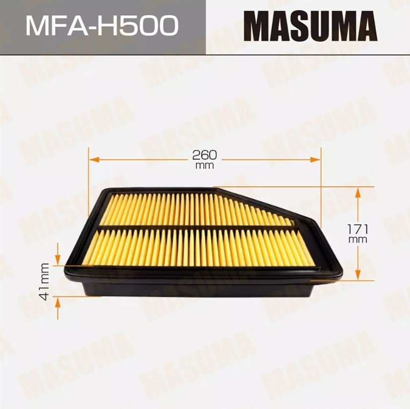 MASUMA воздушный фильтр MFA-H500 купить,6429