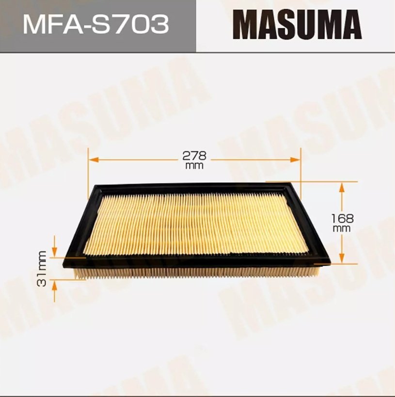 MASUMA воздушный фильтр MFA-S703 купить,4323