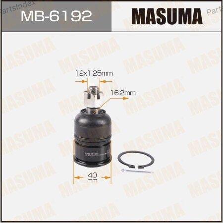 MASUMA Опора Шаровая Подвески MB6192 купить,8219