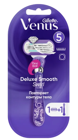 Сменная кассета Gillette Venus Swirl 1шт купить,NaN